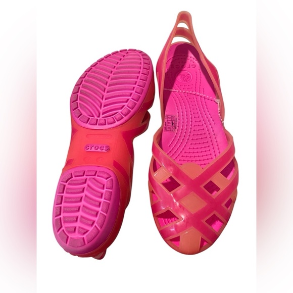 Crocs jelly sandals size J5 - Picture 4 of 4